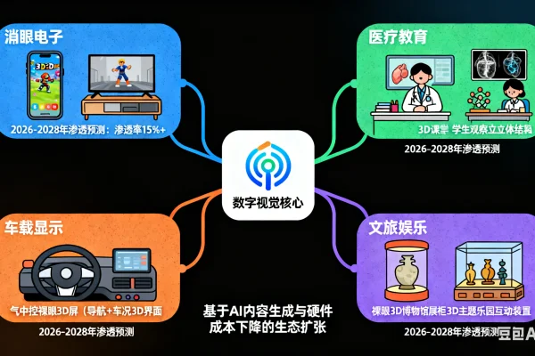 裸眼 3D 行业迎来爆发前夜，技术瓶颈亟待突破